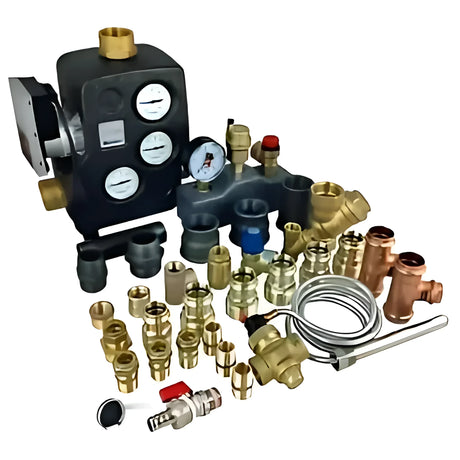 Anschlusspaket Attack SLX Profi-Lambda für Festbrennstoffkessel.