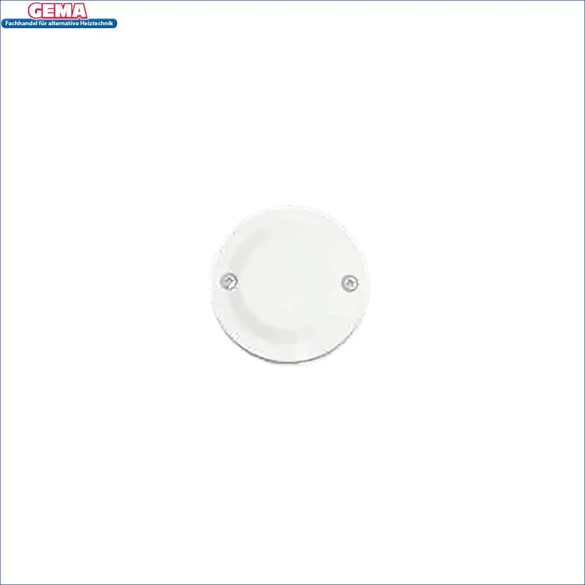 Runder klarer Außenfühler Heizkessel mit Schrauben für Geräteserie Ceta, 60 mm