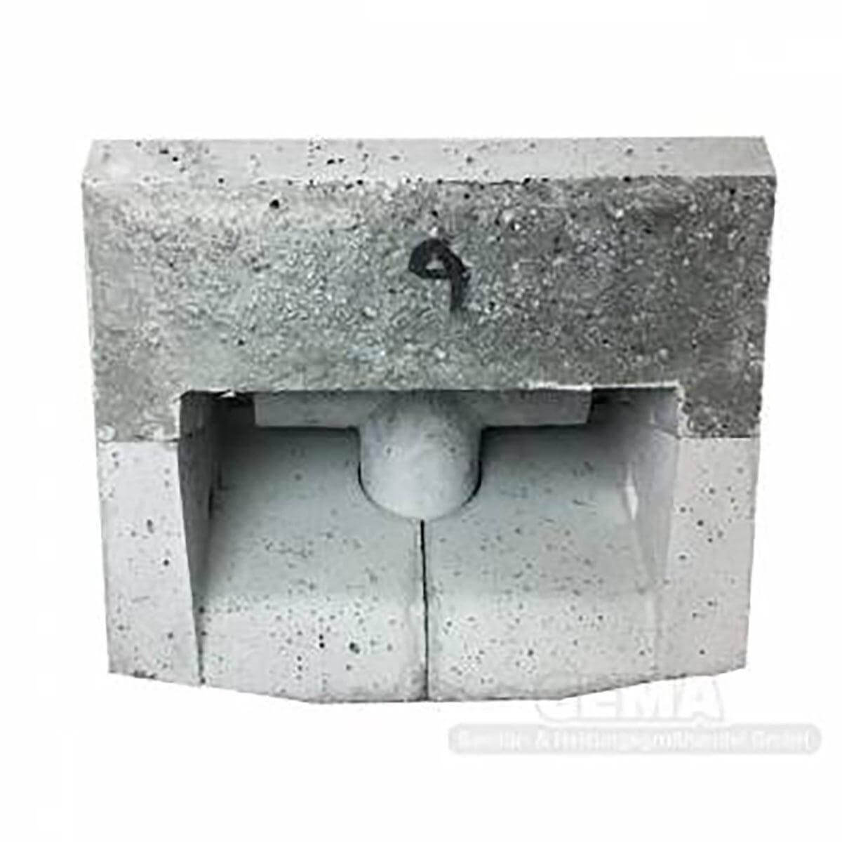 Viadrus U22 Schamottstein oben vorne - GEMA Shop