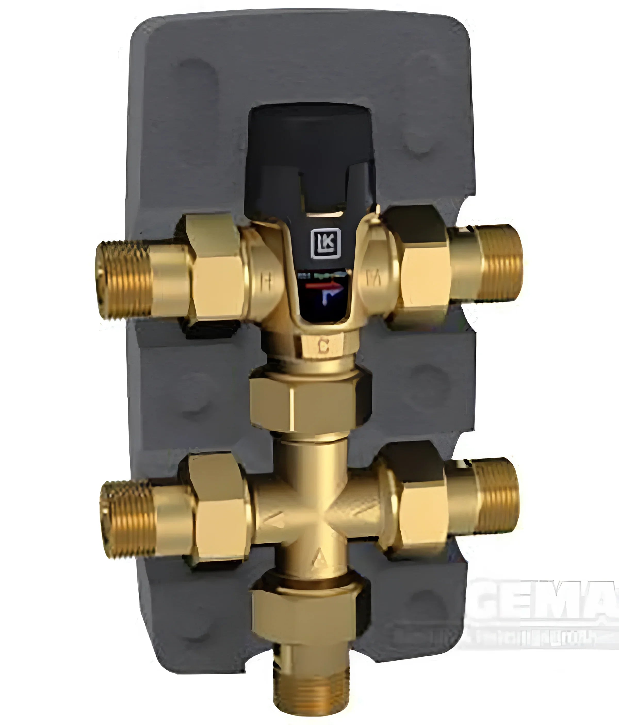 HydroKit HWC Kompaktes Kit für Warmwasserzirkulation an Boilers.