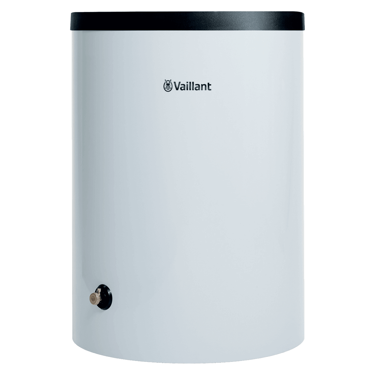 Weiße zylindrische Wassererhitzer Vaillant uniSTOR plus VIH R 120/6 B mit hohem Max Betriebsdruck