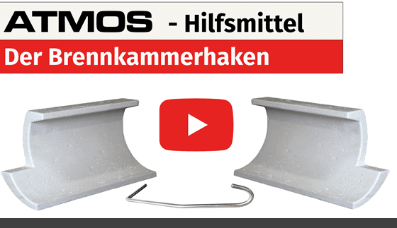 Furnace chamber hooks für keramische brennkammer in Atmos Tips & Tricks Video