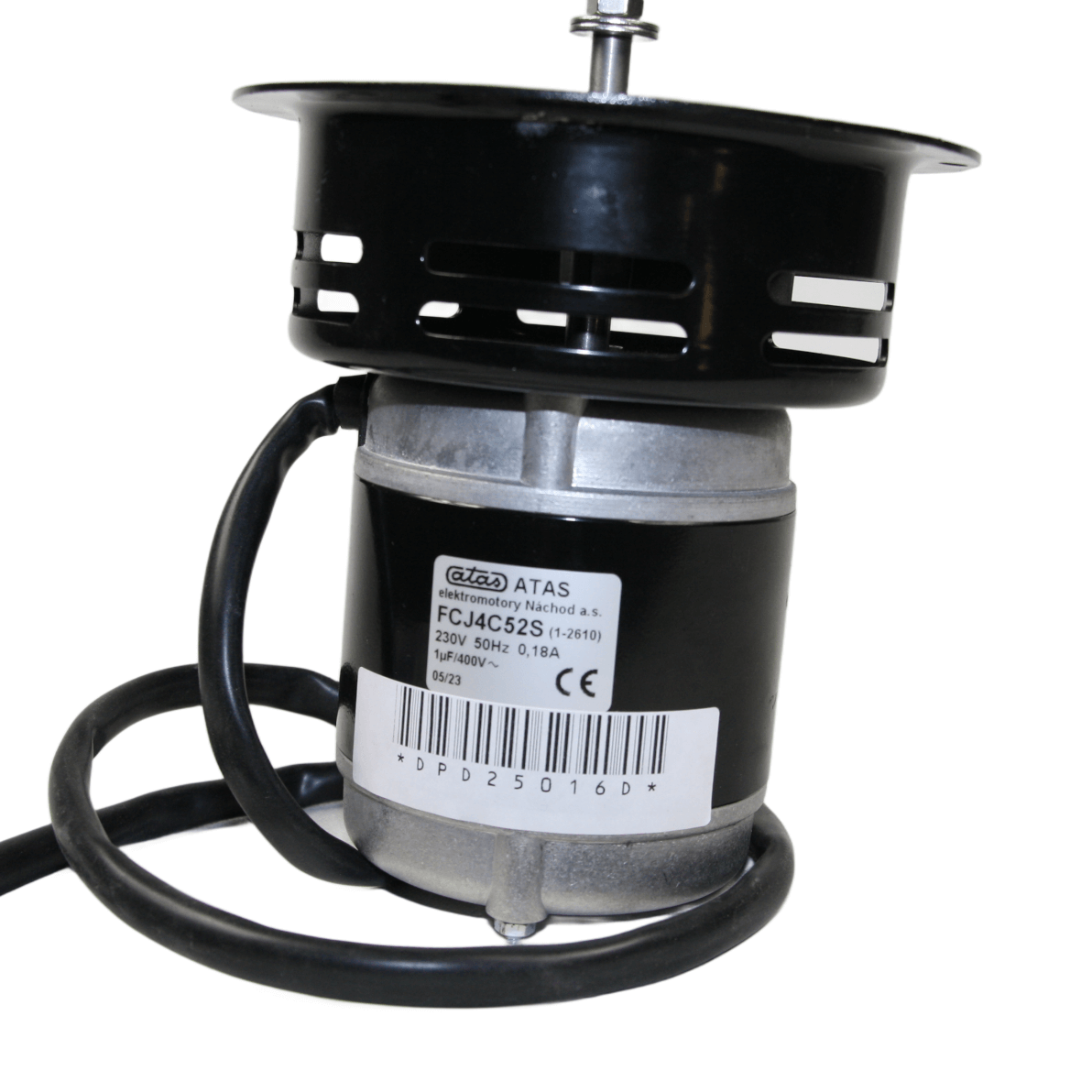 Gebläsemotor für Holzvergaserkessel 🔥 Attack DPX/SLX 35kW, TYP FCJ4C52S, 220V, 0.18A, ohne Laufrad.