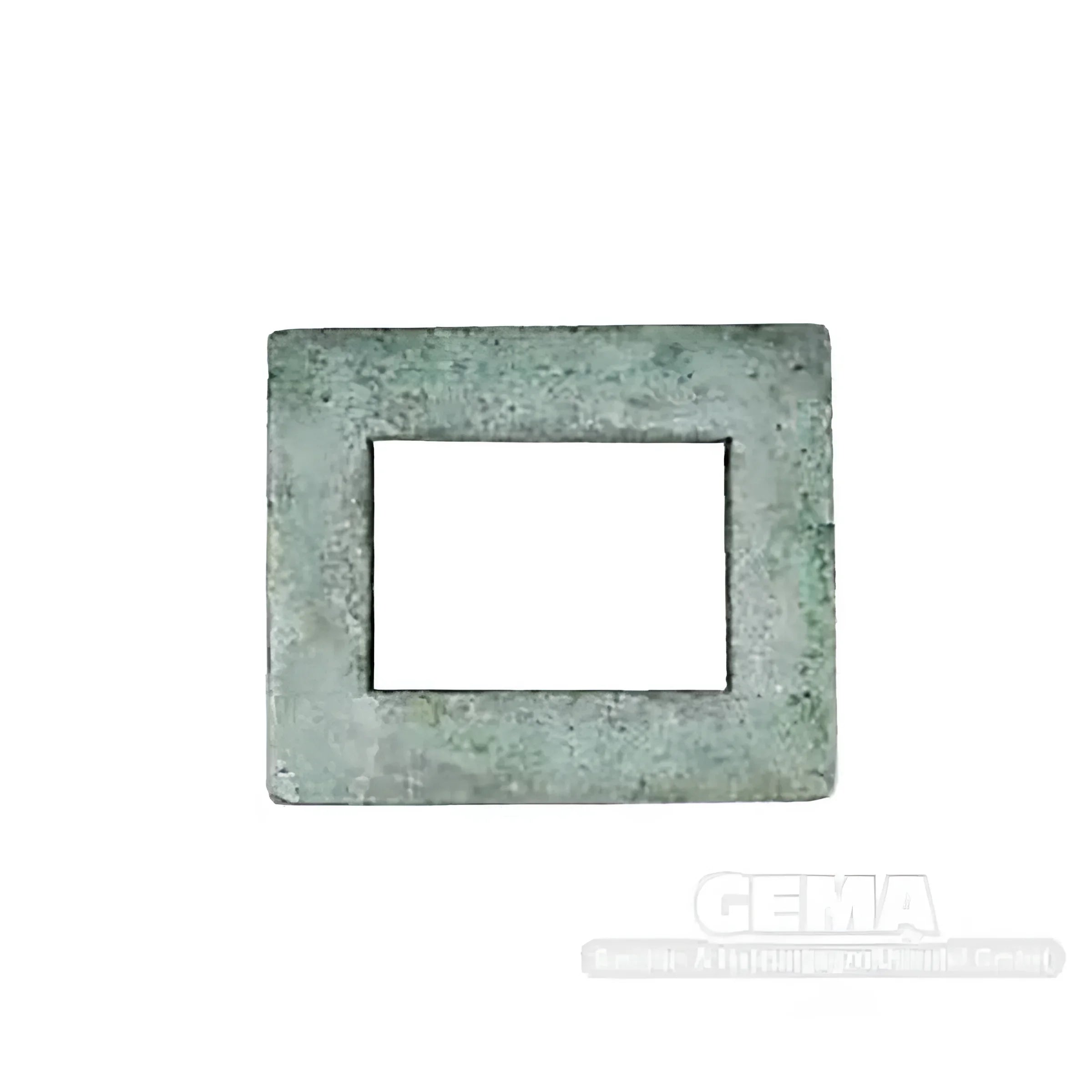 Square, wetterbuchter Metallrahmen als originales Ersatzteil für Festbrennstoffkessel Irleh Plus