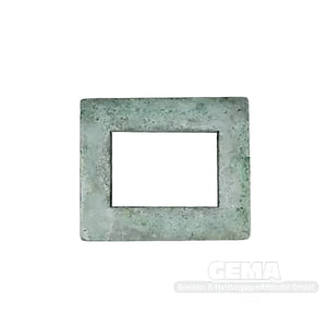 Square, wetterbuchter Metallrahmen als originales Ersatzteil für Festbrennstoffkessel Irleh Plus
