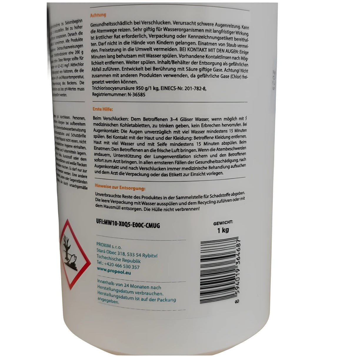Chlortabletten für Pool - 5-Phasen Pflege & Reinigung - Multi Tabs 5 in 1.
