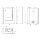 Kaminofen Aruba Easy von Haas + Sohn 6 kW.