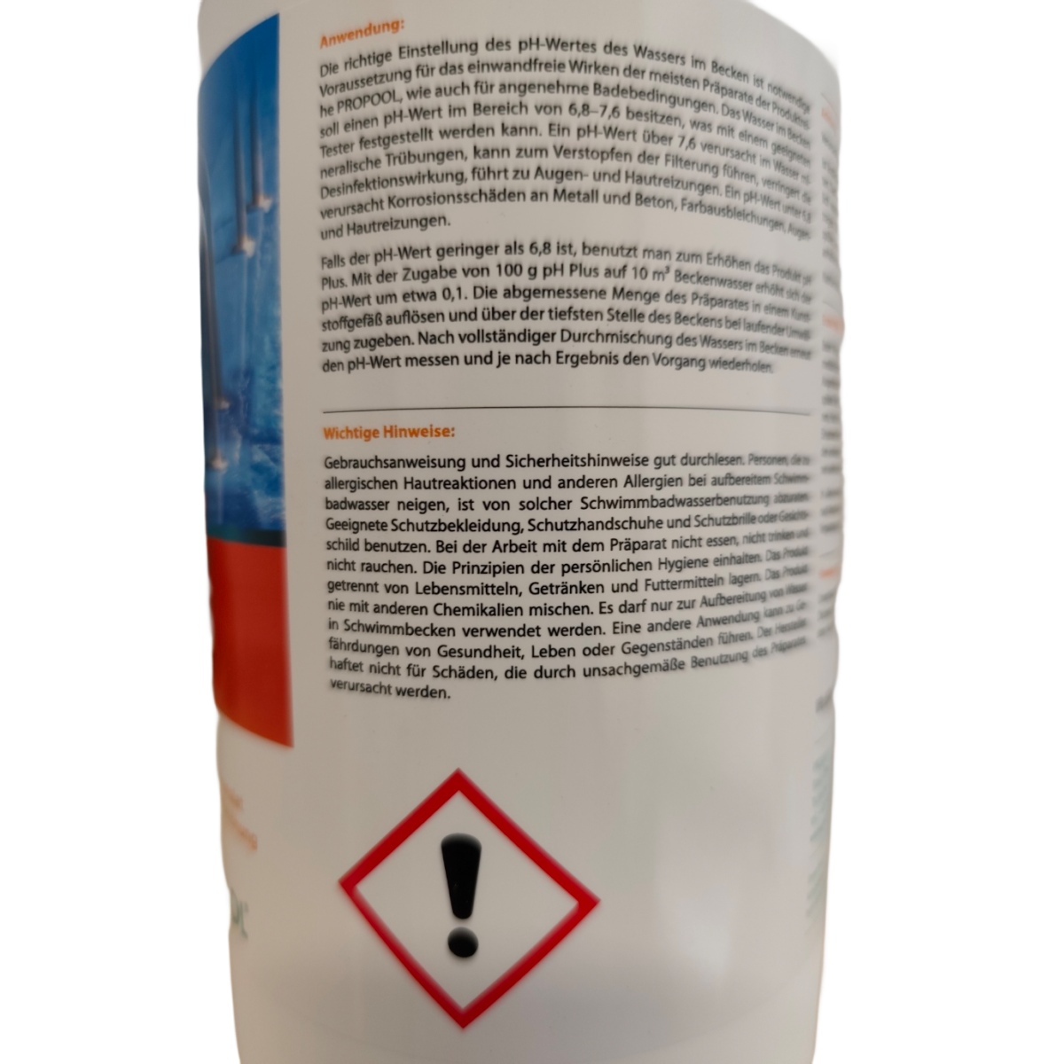 pH plus Granulat 1Kg für Pool.