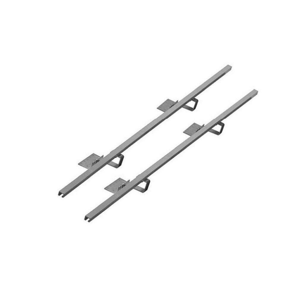 Solarpaket Flachkollektoren AMX2.85 17.22 m² für Schrägdach.