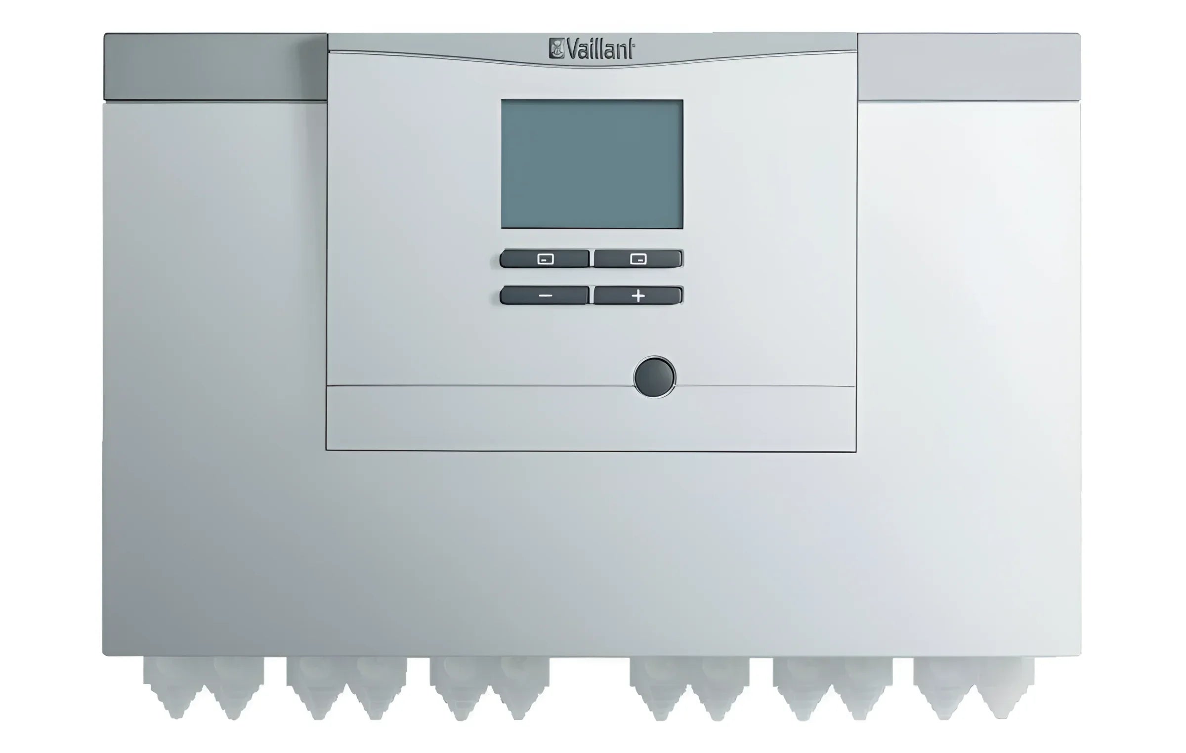 Wallmontierter Vaillant VWZ Wärmepumpen-Steuerungssystem mit Digitalanzeige für beste Heizsysteme