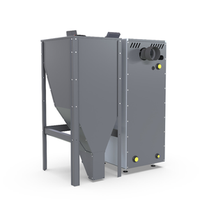 Graue industrielle Maschine für Pelletkessel NEXTPELL+ 16 kW von Defro