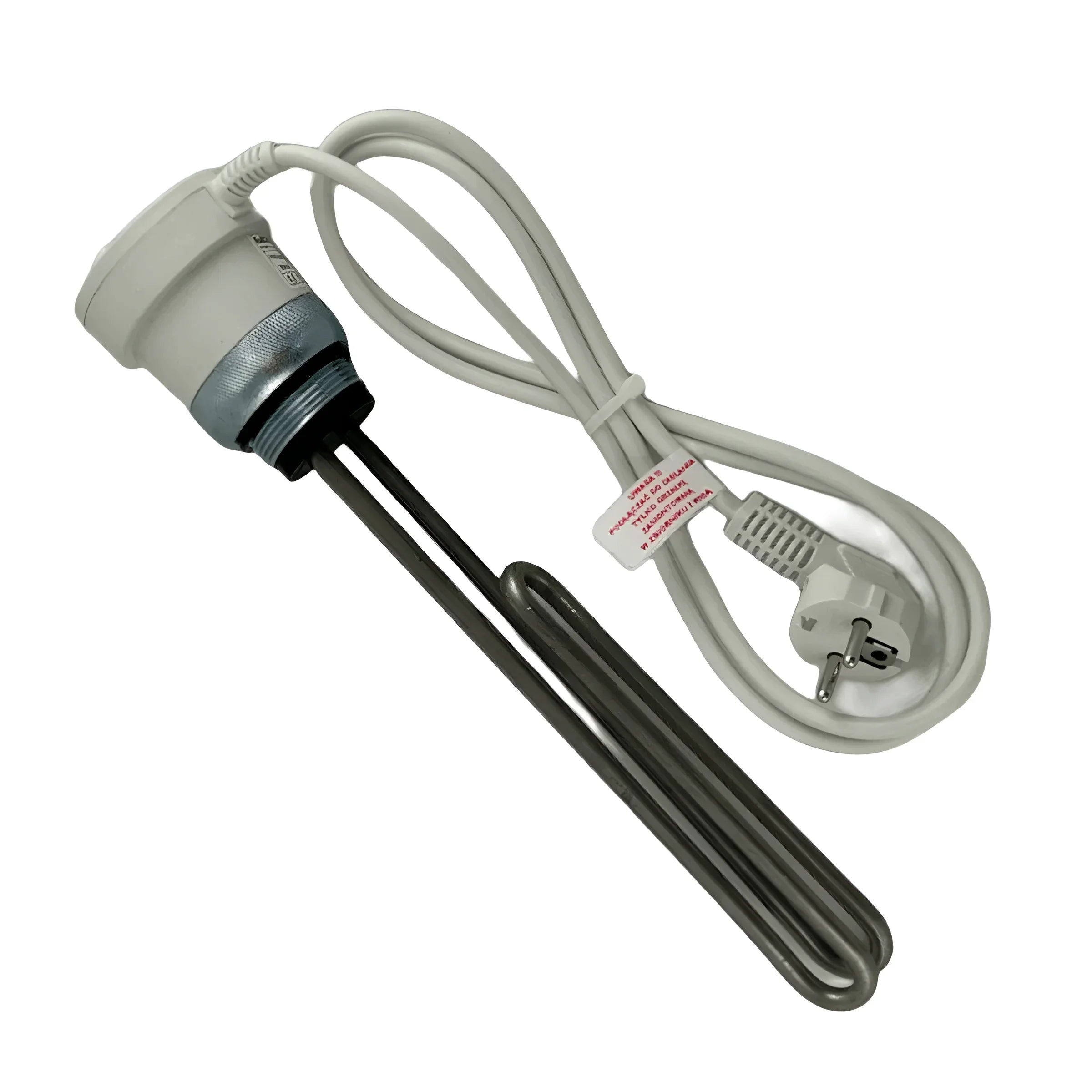 Immersionheizung mit Netzkabel für Warmwasserspeicher 120 L, sichere betrieb, anschluss vorlauf