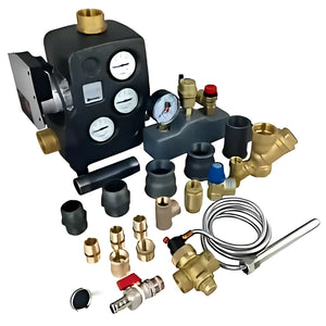 Assorted plumbing and heating components für attack slx kombi20 komplettpaket attack slx