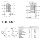 Hygienminne utan solregister med en isolering