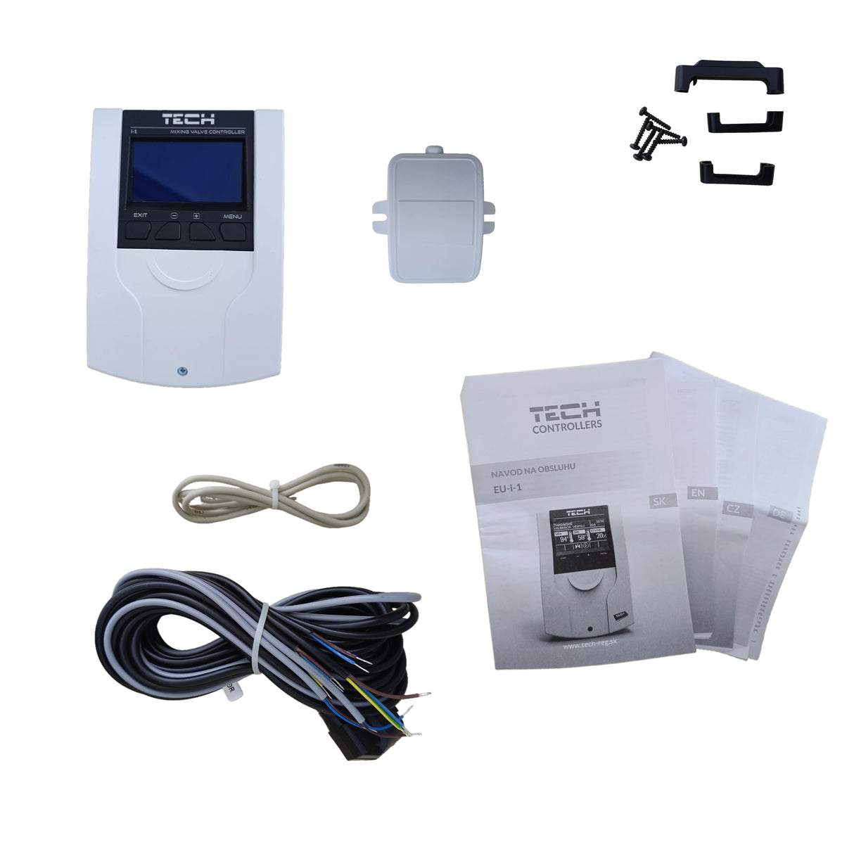 TECH EU-i-1 regulator miješajućeg ventila 3/4-putni - krivulja grijanja i zaštita povrata