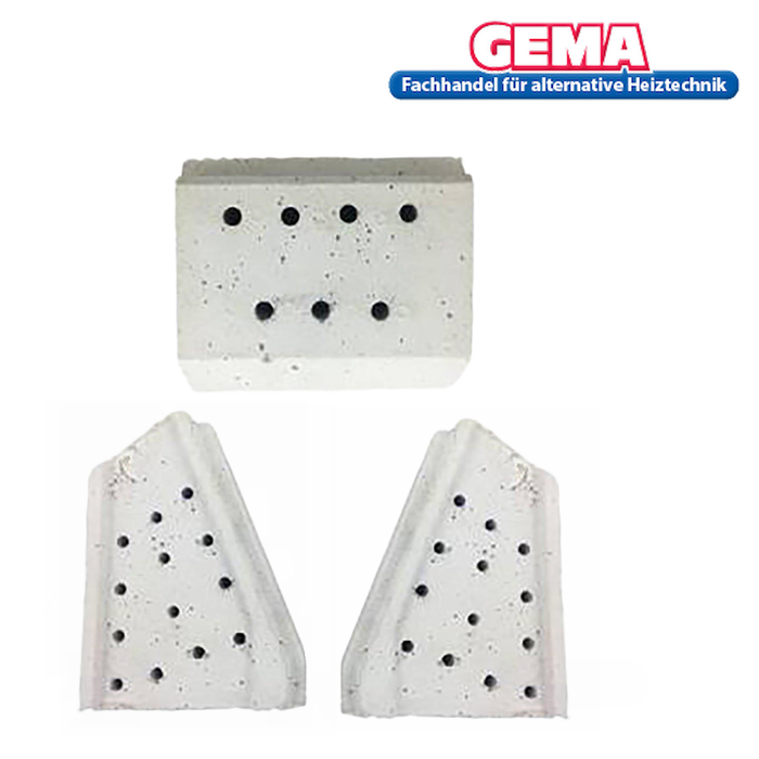 Pietre in ceramica per bruciatori a pellet Ecofire E+ ed ES+