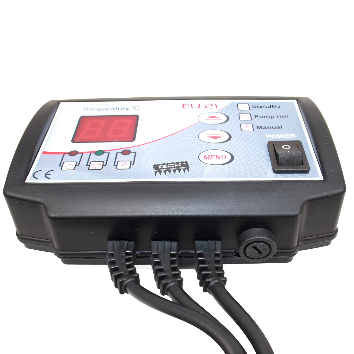 Rialaitheoir Caidéil Digiteach Tech EU-21 le cosaint caidéil