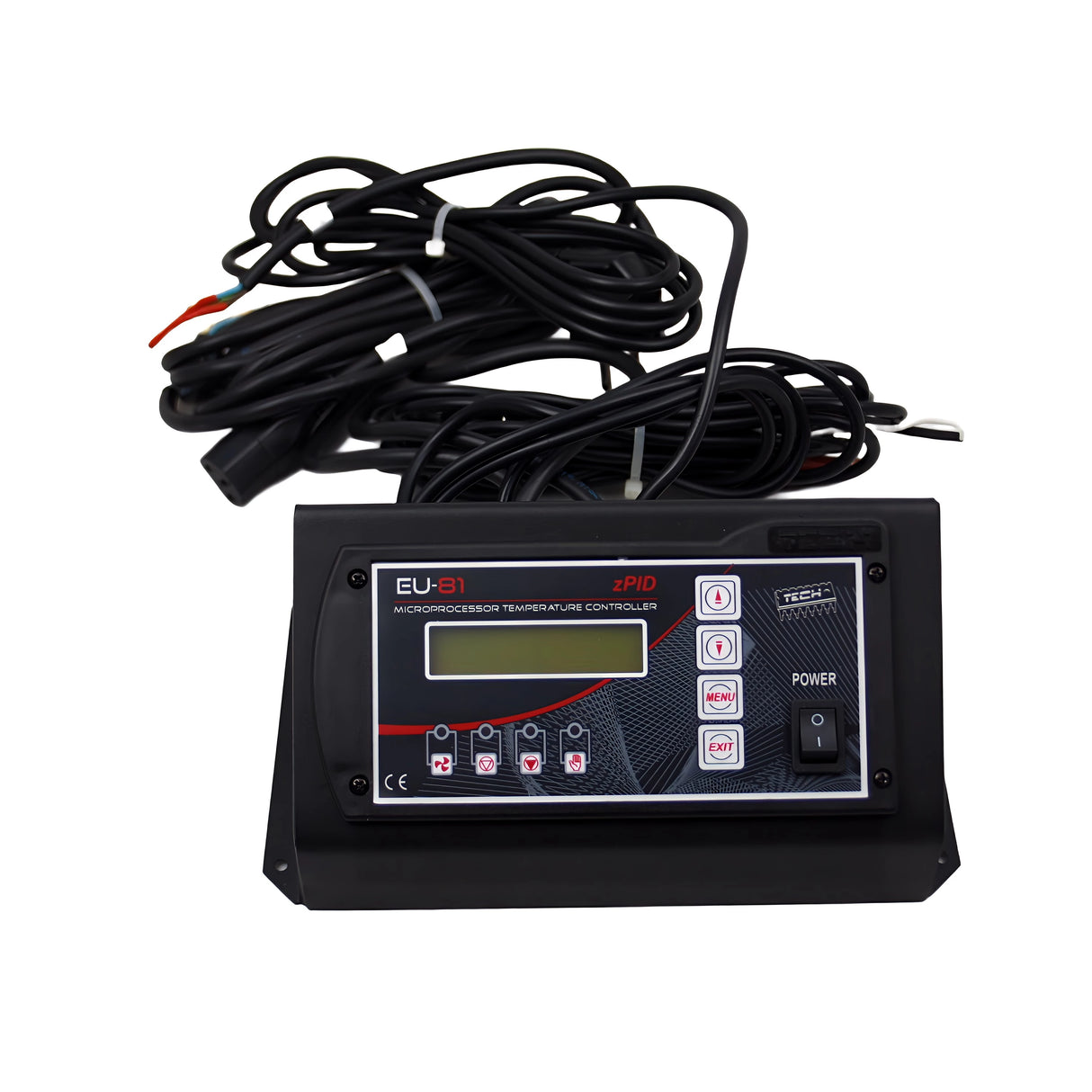 Tehnikatemperatuuri kontroller EU-81 ZPID juhtimine tahkekütuse katlate jaoks