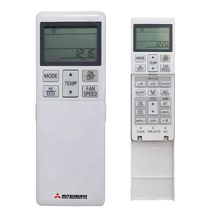 Mitsubishi Klimaanlage Fernbedienung ❄️ mit Display und Tasten für Temperatur & Modus-Einstellung. Ideal für Ihr Raumklima.