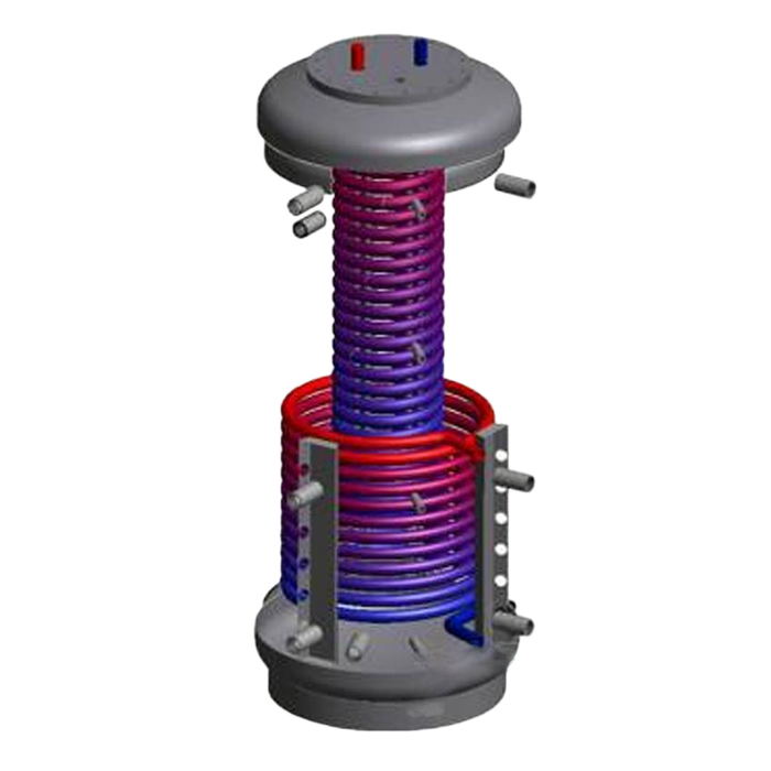 Igiene - Accumulatore con 2 scambiatori di calore