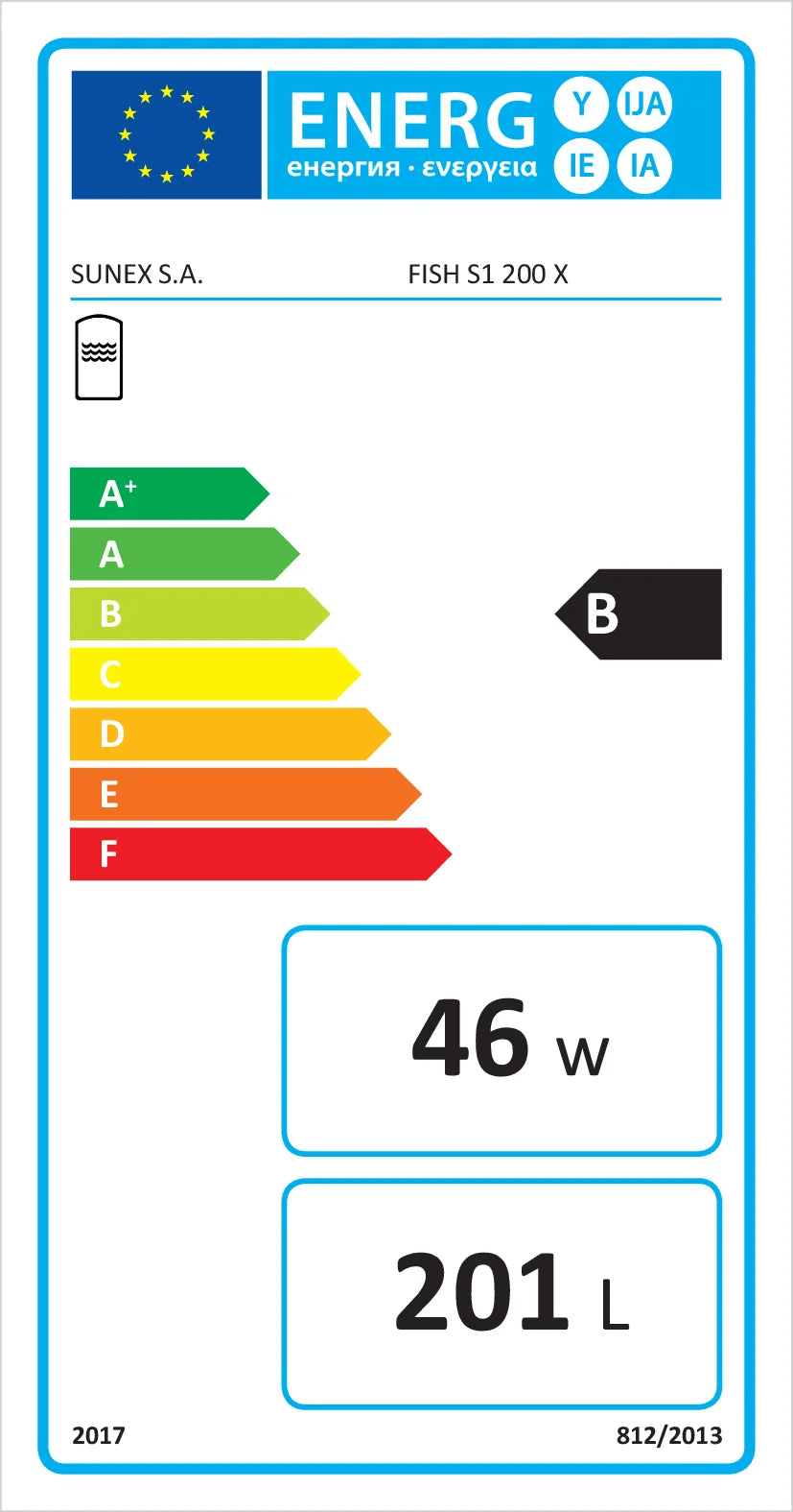Warmwasserspeicher Fish S1 X.