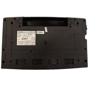 Schwarze elektronische Steuerungseinheit für Witterungsgeführte Regelung Gema Control 920 mit Internetmodul Econet Typ CT6