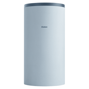 Vaillant Heizgerät in elegantem Design 🌈 für effiziente 🌞 Solarsysteme. Ideal für nachhaltige Gebäude!