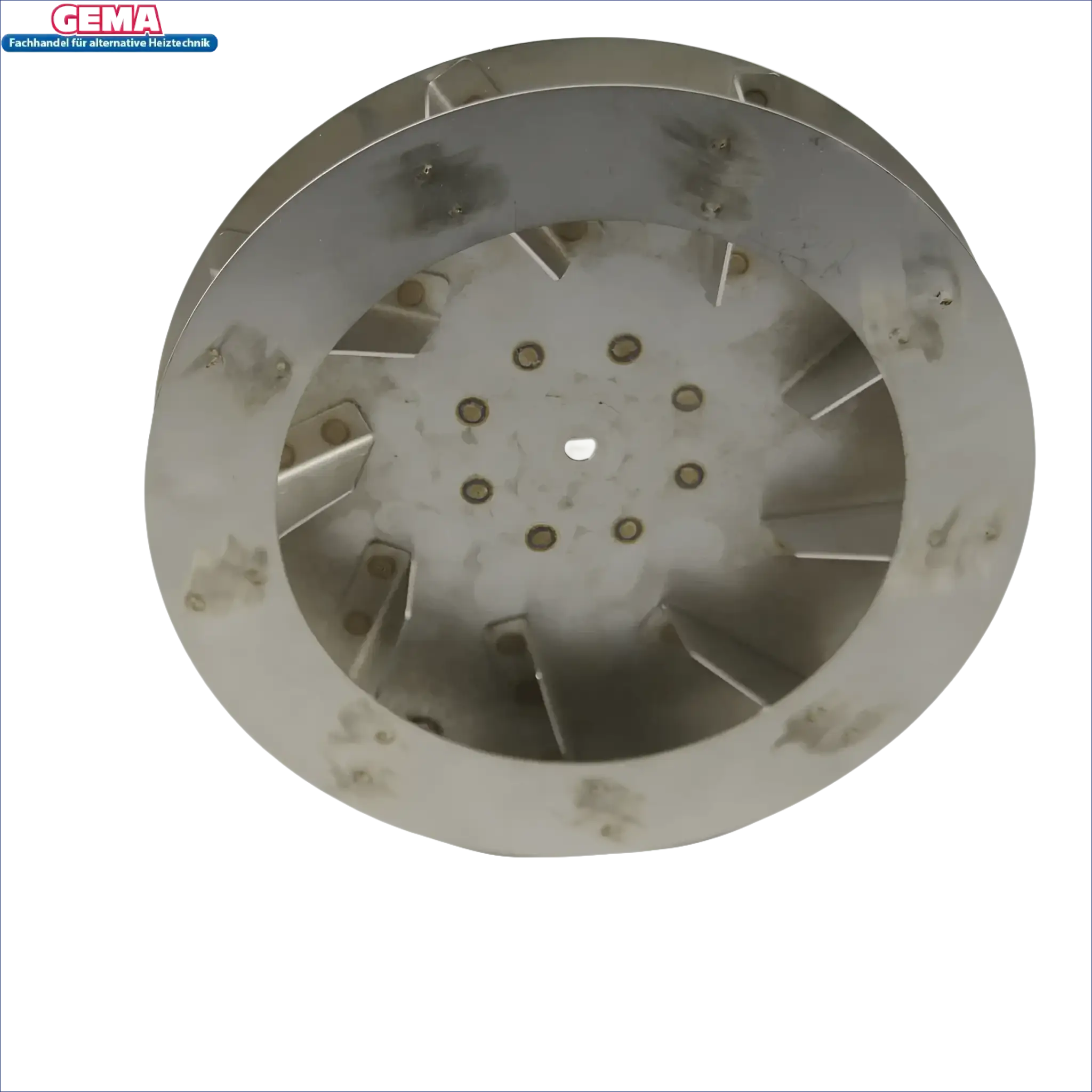 Metallimpeller mit radialen Schaufeln für Attack Lüfterrad Ø170mm
