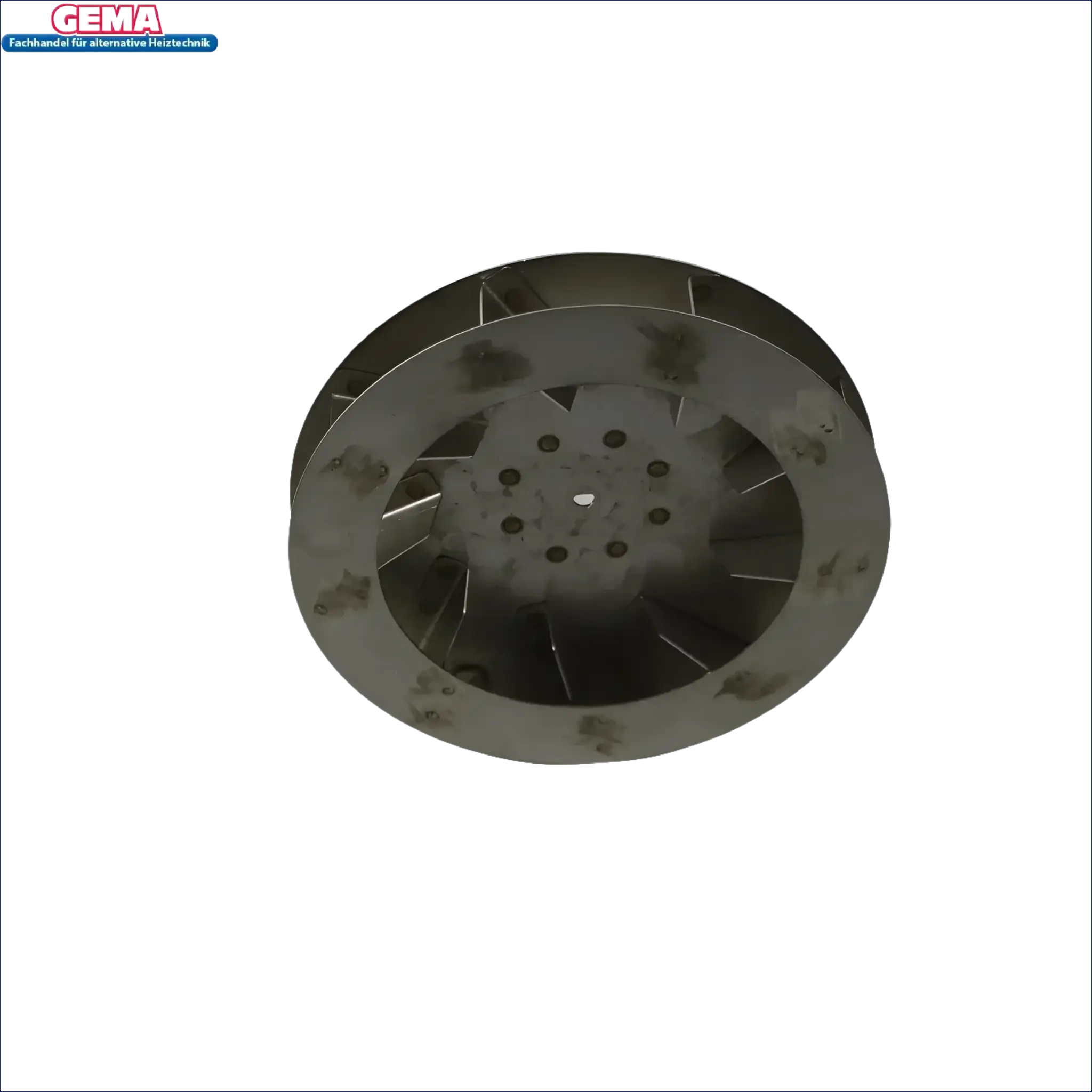 Metallischer Impeller mit radialen Flügeln für Attack Lüfterrad Ø170mm