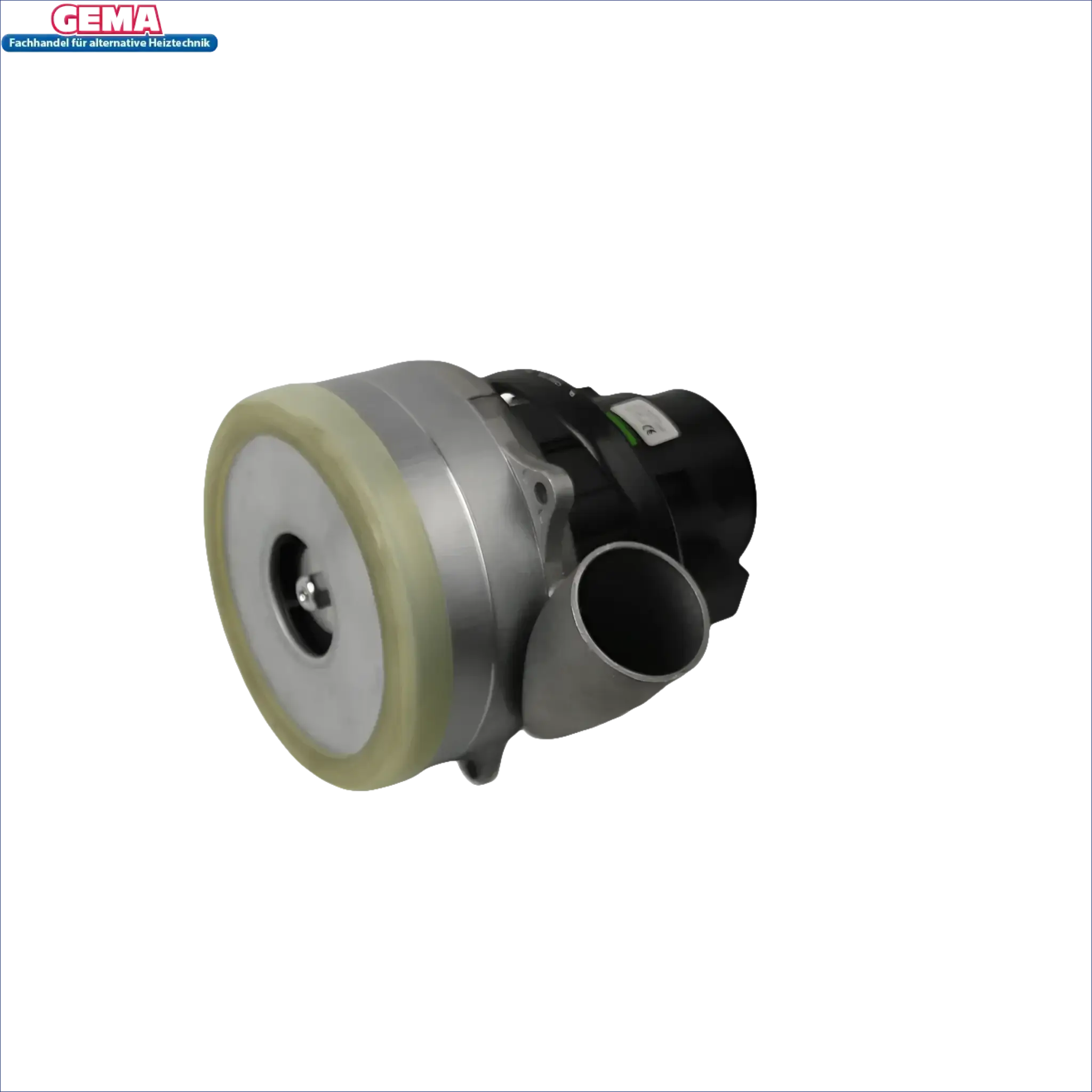 Silber und schwarzer Attack Wood Pellet Motor für Pelletsaugung
