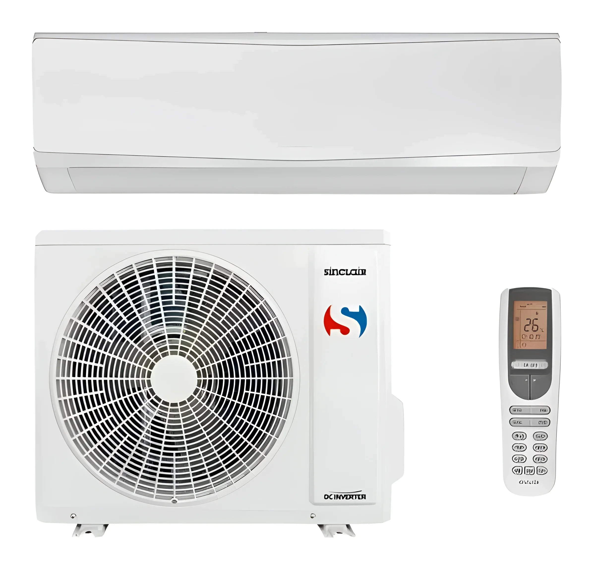 Weißes Split-Klimaanlage Keyon Serie YAA1FB6 mit Fernbedienung und Frostschutzfunktion