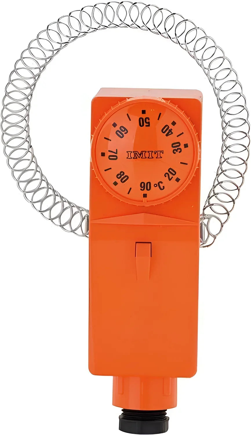 Imit Anlegethermostat TCE für Temperaturbegrenzung an Rohrleitungen.