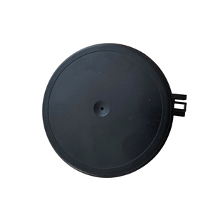 Schwarze Abdeckung für Unterdrucksensor von Pelletheizkessel Thermoflux Pelling 🔥💨, optimiert für sicheren Betrieb.