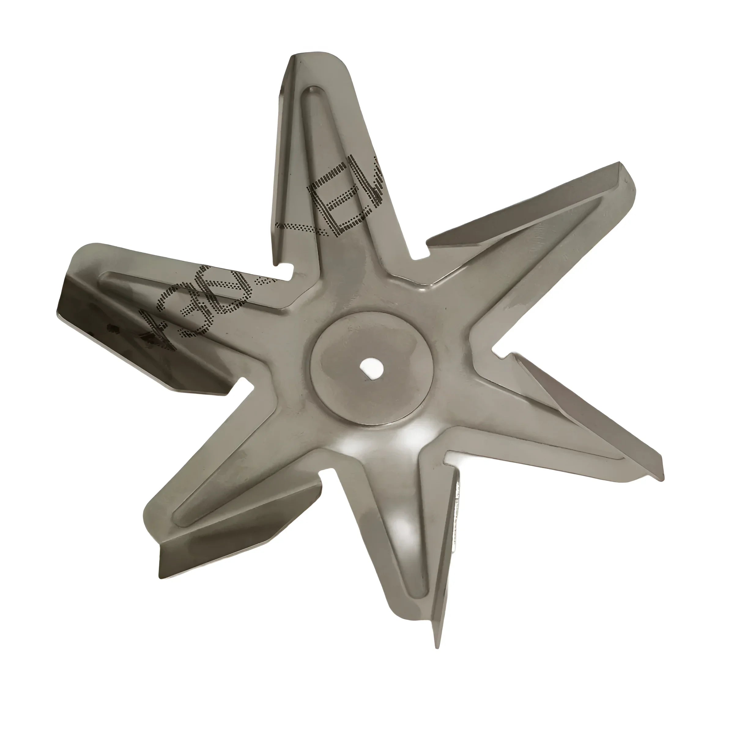 Metallischer sechszackiger Impeller für Holzvergaserkessel Attack DP – perfekte Passform