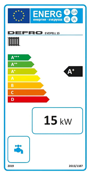 Defro Evopell Pelletkessel 15 kW – Effiziente Heizung für Wohngebäude - GEMA Shop