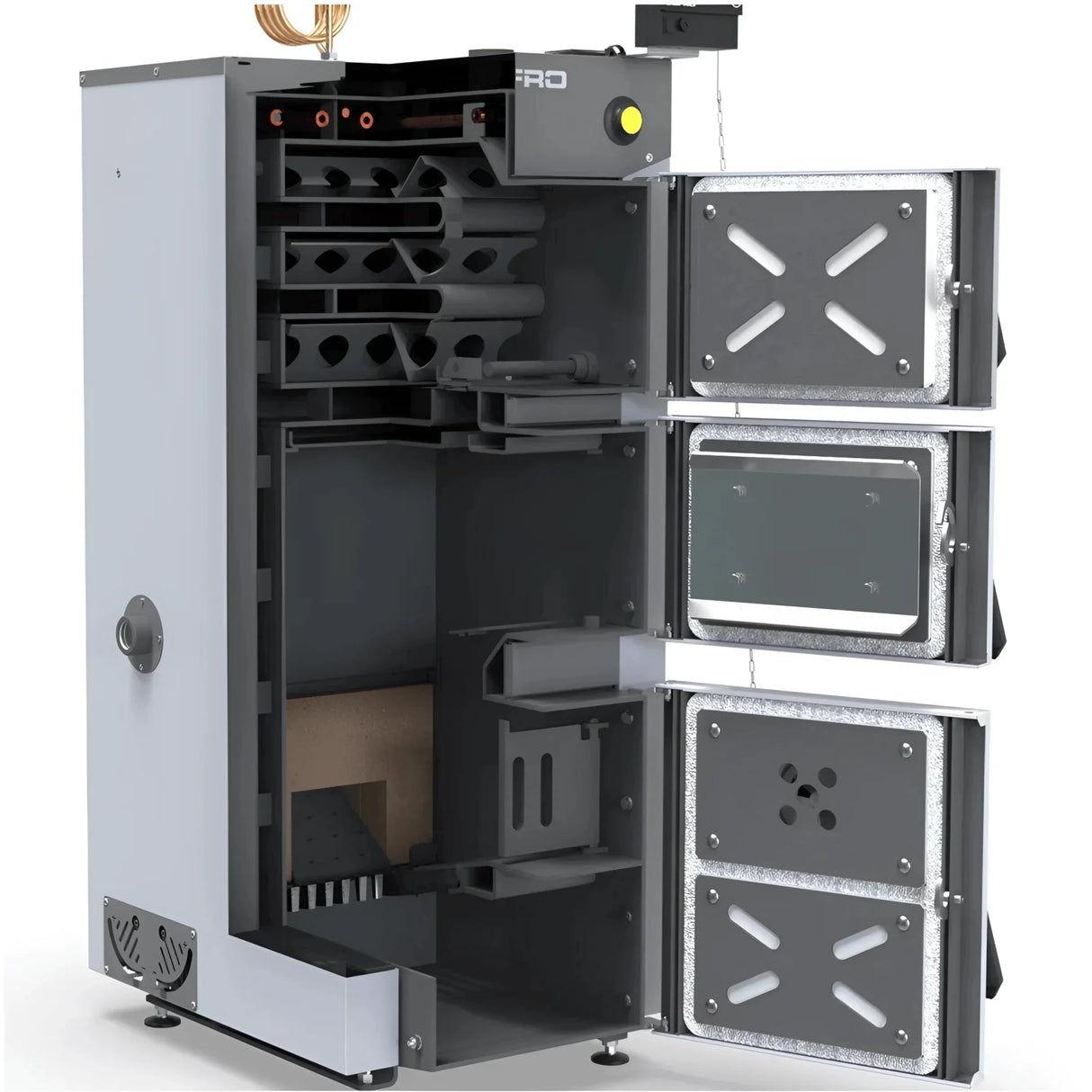 Defro Firewood Plus 12 kW Scheitholzkessel – effizienter Naturzugkessel🔥 - GEMA Shop