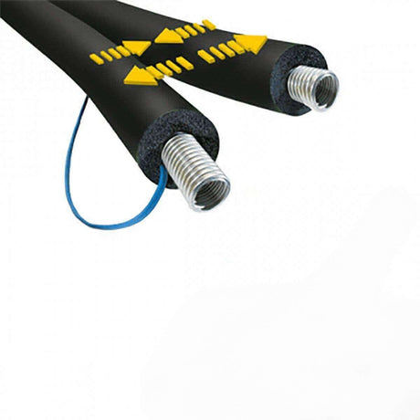 Solarleitung - Doppelrohr DN16.