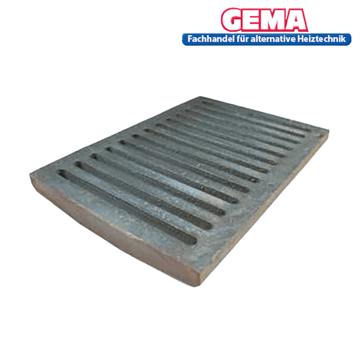 Schwere Gussrost für Defro DS 20kW Heizkessel, 350x250x35mm, mit parallelen Schlitzen