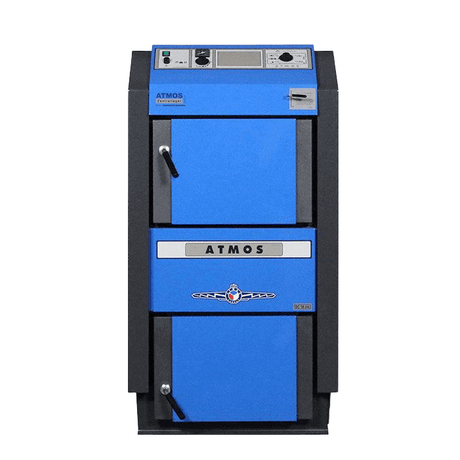 Holzvergaser Atmos GSE Serie 19 kW - Effizient Heizen mit Touch - Regelung 🌲🔥 - GEMA Shop