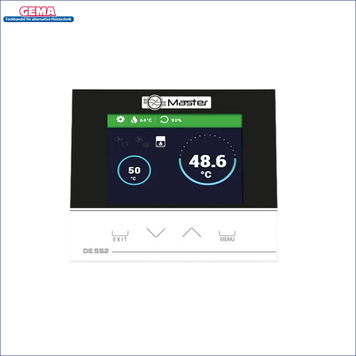 Digitaler Thermostat mit Display für Kaminsteuerung EU-391 zPID