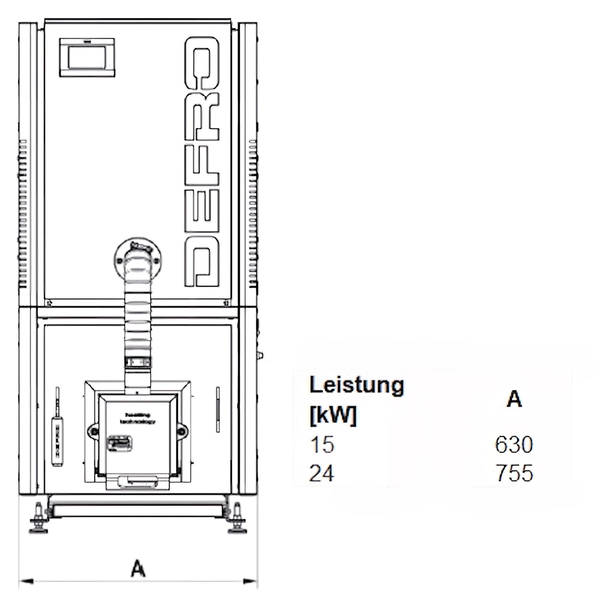 Pelletkessel Calori 24 kW - GEMA Shop