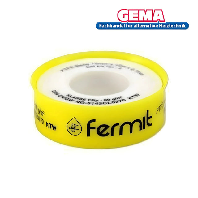 PTFE Gewindedichtband DIN EN751 - 3 Klasse FRp 12mmx12m - 60g/m² - GEMA Shop