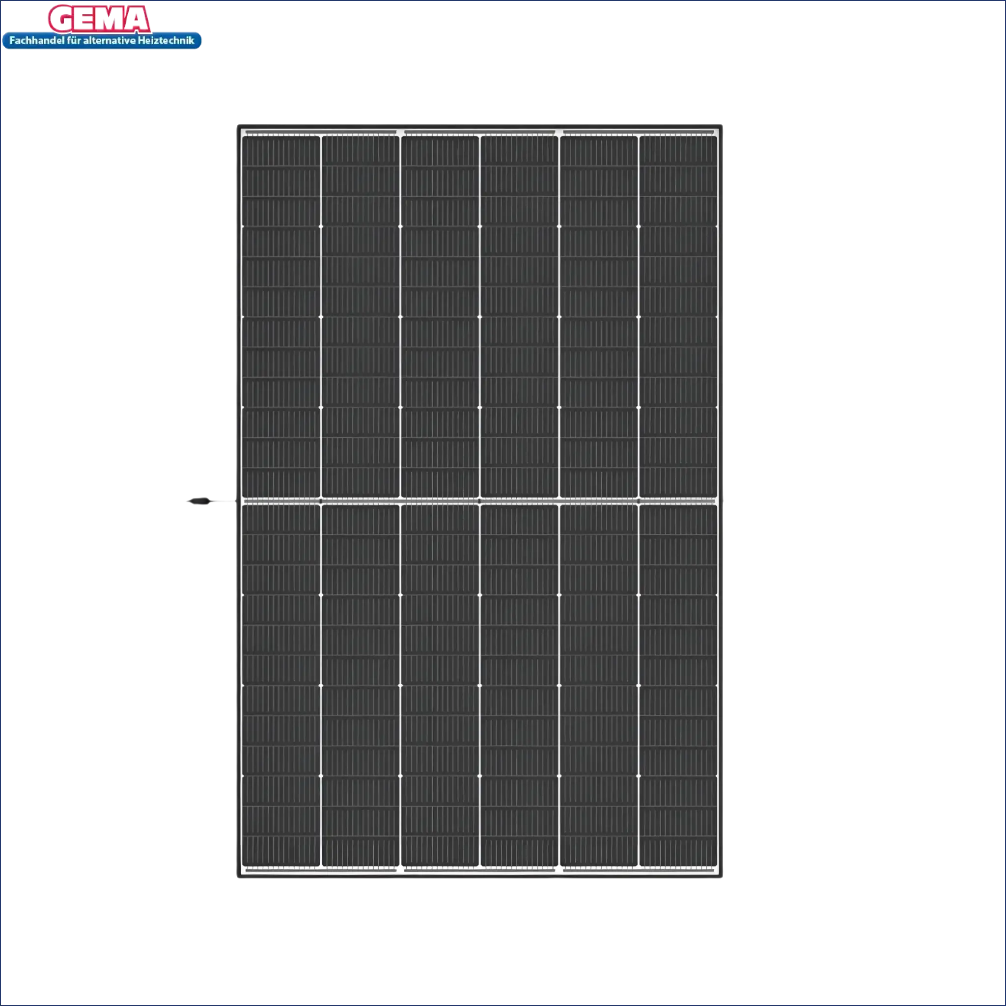 Solarpanel mit mehreren Zellen auf Schrägdach, Teil des PV Komplettpaket Huawei 8kW
