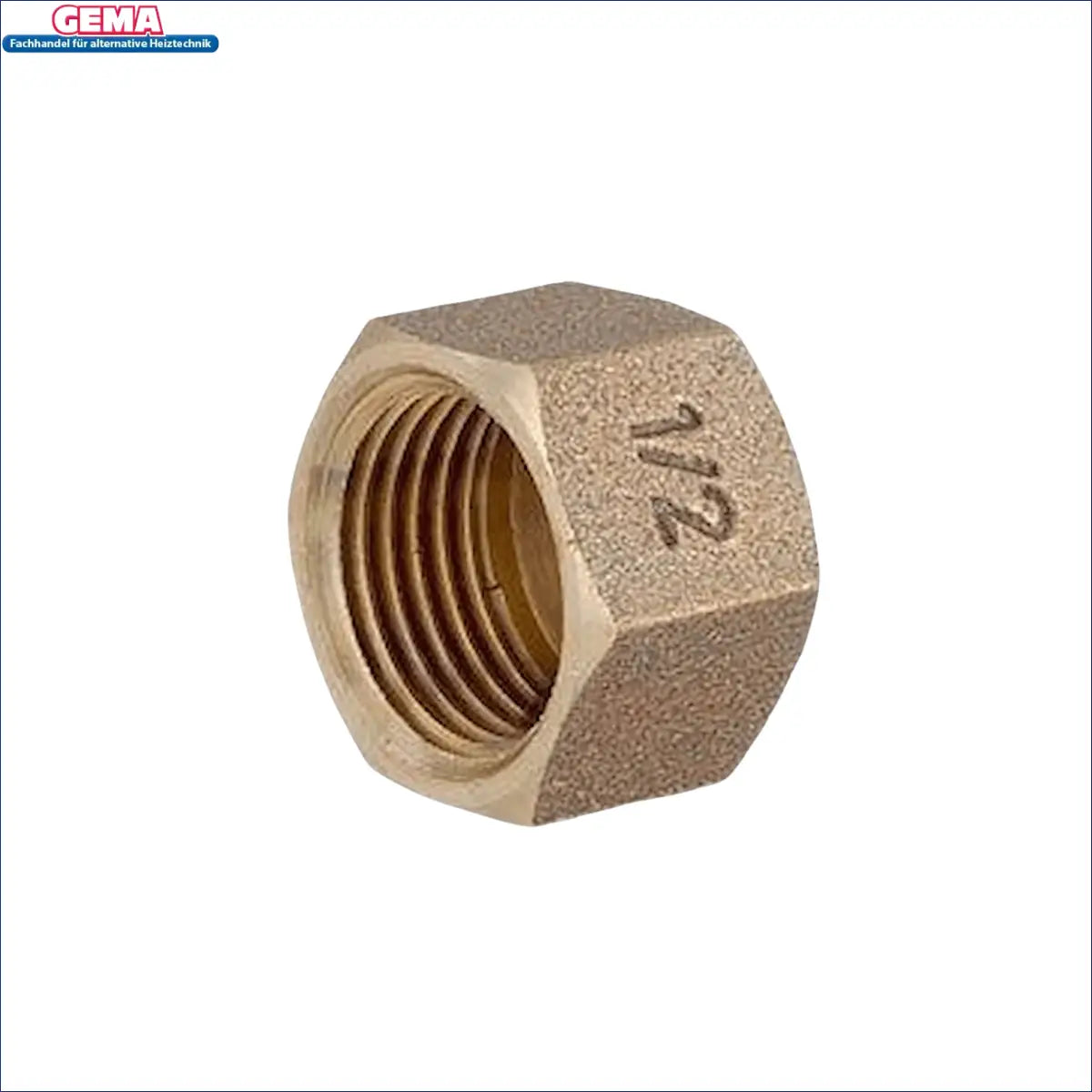 Brass hexagonale Kupplungsmutter für rotgusskappe und boilers im boiler-zubehör