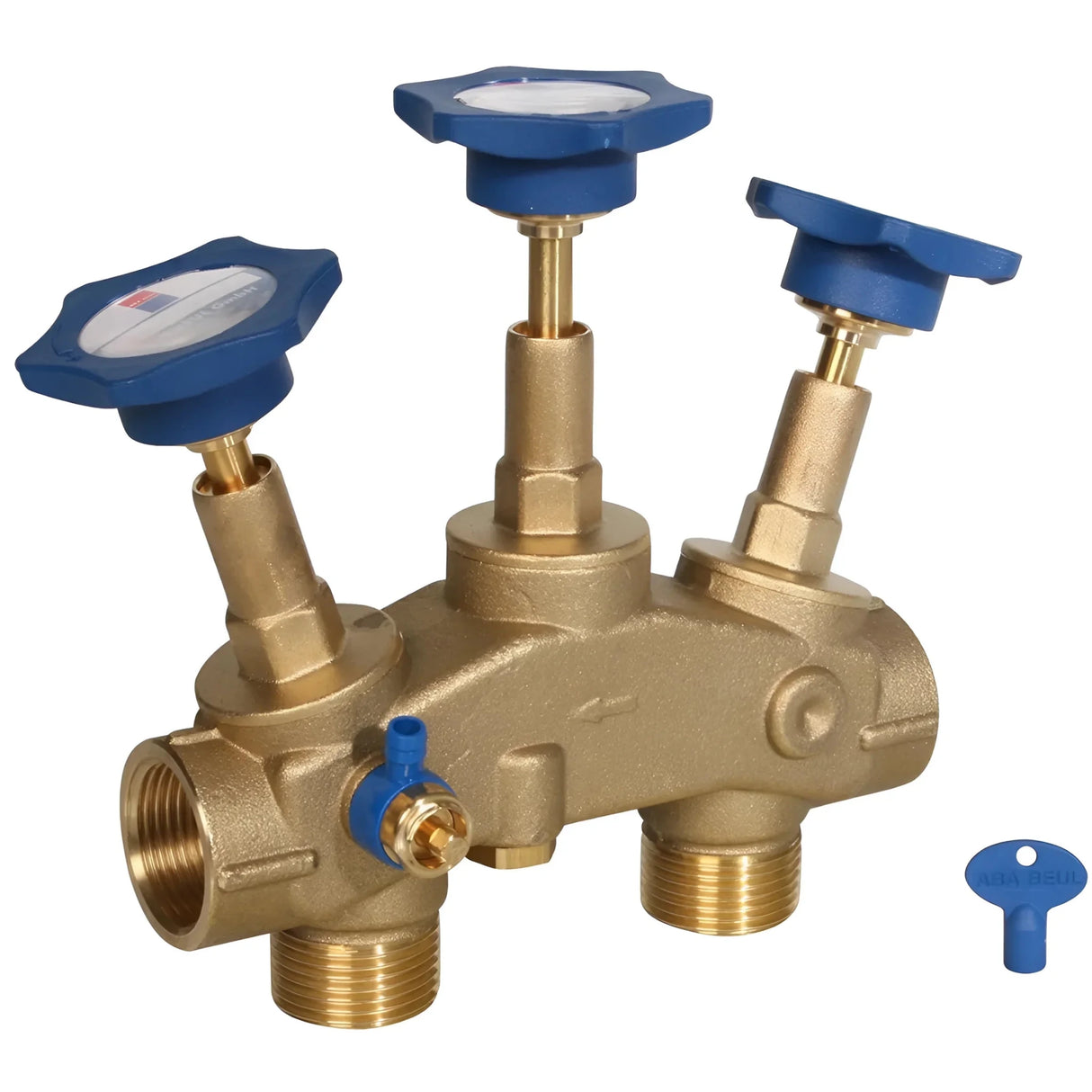 Wasserenthärtungsanlage - Entkalkungsanlage R2D2 - 32 Anschluss - Set & Montageblock 1" - GEMA Shop