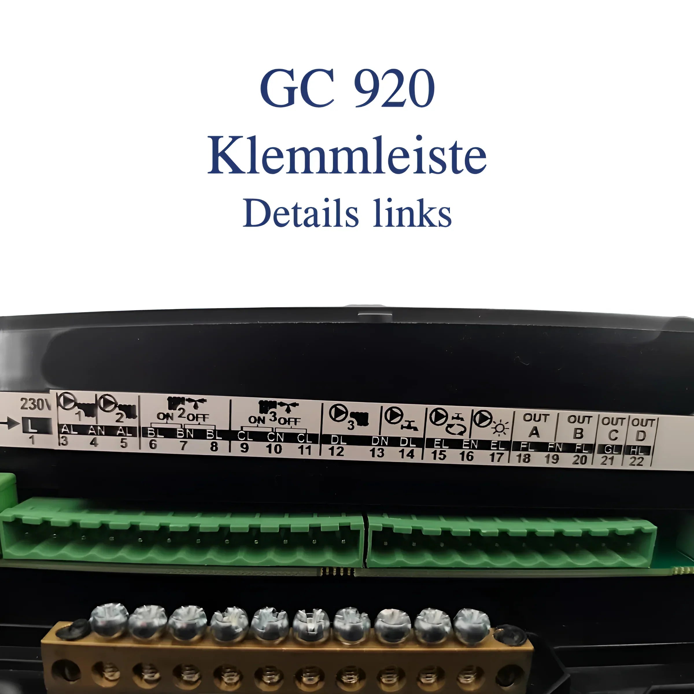 Witterungsgeführte Heizungssteuerung  Gema Control 920 universal.