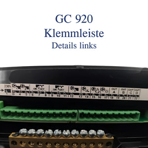 Witterungsgeführte Heizungssteuerung  Gema Control 920 universal.